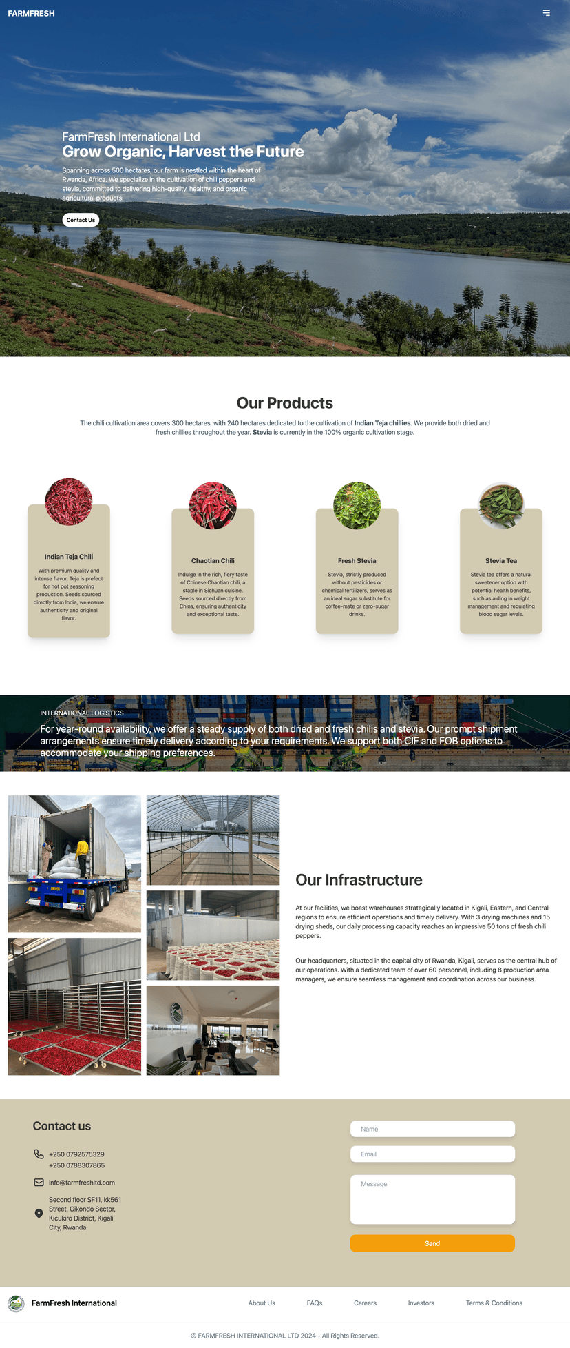 Farmfresh - Web Development in Canberra